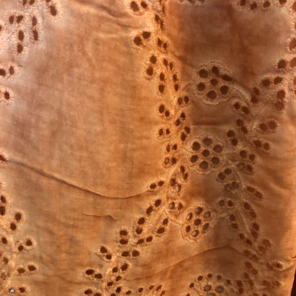 YFB Ellis Eyelet Strapless Jumpsuit in Mesa Oil Size S - NWT - Picture 8 of 11